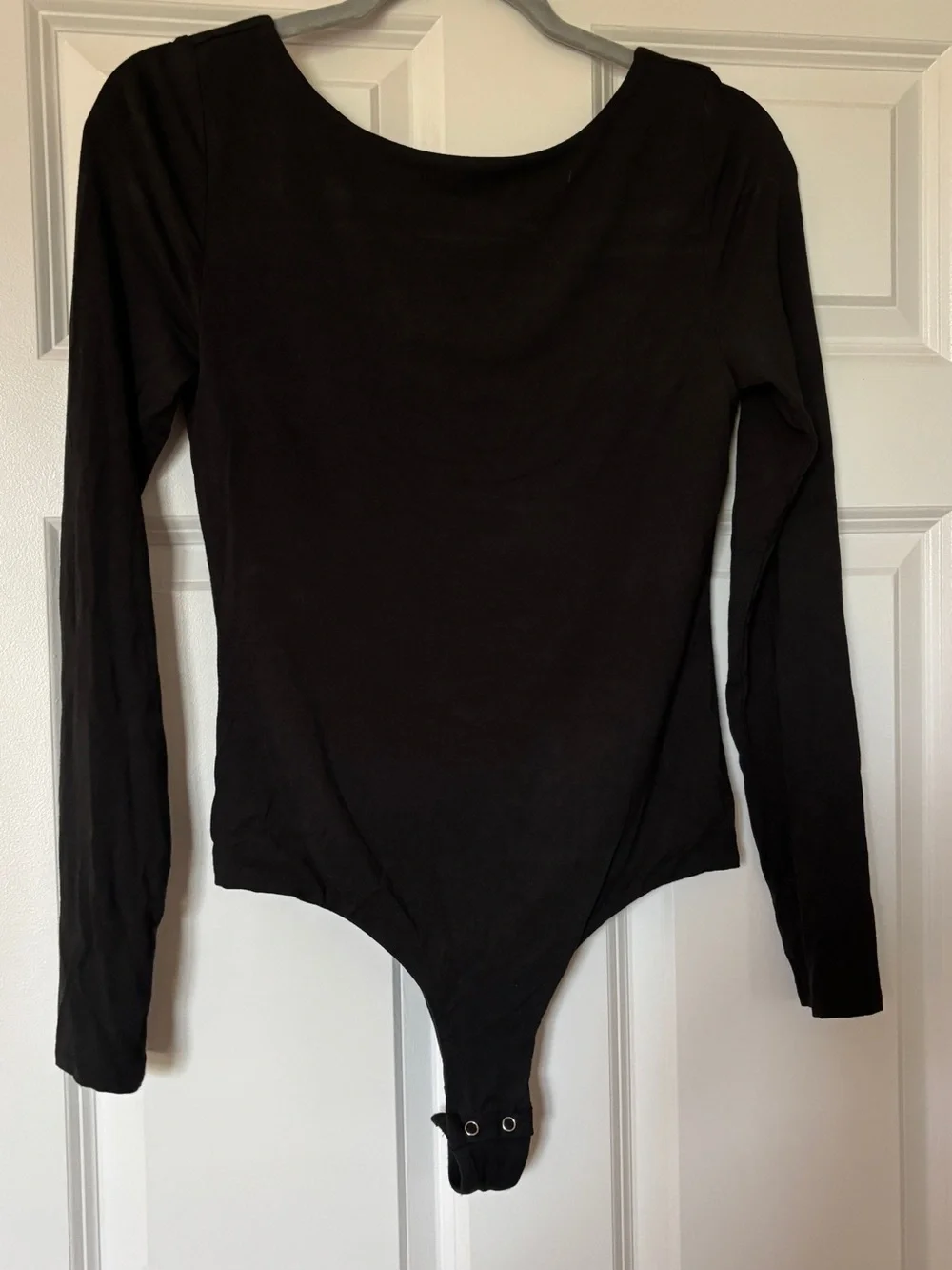 J. Crew Black Form Knit Short Sleeve Tee